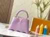 Borsa di design borse Luxurys Donna Bota Borsa Capucine BASS BB PIELLA IN PIELLA DELLA BAGNO DI PIELLA PELLE PIELLA PIELLA BASSE