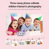 Fotocamere giocattolo Fotocamera per bambini 4000W Po 1080P HD Schermo da 20 pollici USB ricaricabile con scheda di memoria da 32 GB Regali di compleanno di Natale 230922