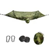 Kemping hamak z komarami netto na zewnątrz przenośny dwuosobowy nylon Travel Lightweight Mosquito Proof Hammock