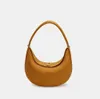 Songmont Luna Bag Luxury Designer Underarm Hobo Shoulder Half Moon Leather Purse Clutch Påsar Handväska Crossbody Premium Touch Bag