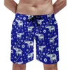 Men's Shorts Cute Elephant Board Vintage Animal Print Retro Beach Men Pattern Surfing Fast Dry Swimming Trunks Birthday Present