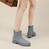 Rain Boots Rain Boots Women Garden Galoshes Waterproof Rubber Chelsea Boot Female Non-slip Rainshoes Fishing Water Shoes Botas Lluvia Mujer 230922