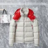 Canadian Designers France Mon Qualitäts-Winter-Pufferjacke für Herren, Daunenjacke, hält warm, Parkas, Gänsedaunen-Senior-Mäntel, winddicht, wasserdicht, schneesicher