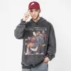 BC American Hiphop Rapper tryckt tröja med huva tvättas och slitna mångsidig jacka252w