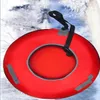 Trineo, tubo de nieve inflable de pvc remolcable redondo personalizado, trineo deportivo de invierno 230922