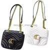 Designer Bag Handbag Cross Body Bag Women Fashion 2Gs Marmont Classic Tote 3 Färger Luxurs äkta läder med serienummer 2023 Nya föremål