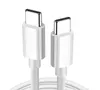 USB C-USB-C Hızlı Şarj Çift Tip C PD 1m Samsung S24 S23 S22 Xiaomi Android Şarj Cordu için Hızlı Şarj Kablosu
