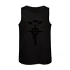 Canotte da uomo Edward Elric Symbol Top T-shirt Uomo Abiti estivi Abbigliamento uomo Cotone