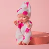 Dolls 8st Kawaii Simulation Rebirth Cute Sleeping Baby BJD Mini Babies Series Toys Kids Birthday Present 230922