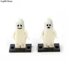 Objets décoratifs Figurines 1 PC Horreur Halloween Série Blocs de Construction Lumineux Souriant Pleurer Fantôme Modèle Figurines Petites Briques Jouets pour Enfants 230923