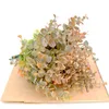 Decorative Flowers Eucalyptus Simulated Green Plant Money Leaf Small Bundle Flower Home Wedding Decoration