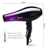 Sèche-cheveux Forte puissance 3200W Sèche-cheveux ionique Femme Sèche-vent professionnel Silencieux Dégradé Outil de coiffage Peigne Buse 230922