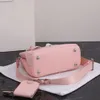 Borsetta per borsetto designer triangolo di alta qualità da donna sacca da donna lussuosa galleria morso spalla spalla popolare a tre killer gloss cross cereno spalla p borsa