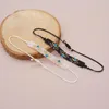 Bracelet de perles de riz à brins, oeil d'un côté, tricot à la main original, multicouche, Design de mode bohémien, perles à géométrie Simple