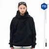 Мужские толстовки Fgss Wear | Осень/зима 2023, новый модный брендовый свитер в стиле американского High Street в стиле ниндзя с капюшоном и воротником-стойкой для Menuczn