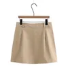 Kjolar plus storlek kvinnor denim kjolar sommar mode hög midja a-line bottnar överdimensionerade kurvkläder J7-6305 230923