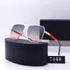 10A Moda Luxo Designer Mens Óculos Óculos de Sol para Mulheres Homens Senhoras Designers Eyewear P7460 Trendsetters Piloto