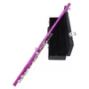 LADE16 Foro Flauto Oro Argento Tono C Colore Flauto E Chiave Per bambini Prestazioni professionali per adulti di strumento occidentale Flauto Moda
