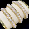 Live streaming natural freshwater pearl bracelet woven with handmade multi-layer handcrafts for women's light luxury style