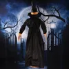 Andra evenemangsfestleveranser Halloween Witch Ghost Decor Horror Pendant Glowing Prank Props Electric Toys Haunted House Bar Club Home Festival Decoration 230923