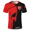 2023 Neue Racing Team Formel 1 Kurze T-Shirts Moto für Ducati Corse Motorradfahren Atmungsaktive Kleidung Rote Trikots Do Not Fad213Z