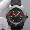 Luxury Watch Blackbird Black Nylon 44mm Black Titanium Mens Watch V1731110 Automatic Fashion Men's Watches Wristwatch243h