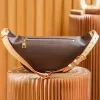 M43644 BUMBAG LUSURYS PROJEKTORY TABY TABY WOMENS MĘŻCZYZNA MĘŻCZYZNA FYNY PACK PACK BUMBAG BUM BUM TALISTPACJE Oryginalne skórzane ramię