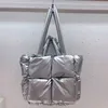 Bolsa feminina, moderna, leve, personalizada, design de nicho, grade de diamante xadrez, ombro único, casual nas axilas, bolsa quadrada pequena popular 230923