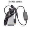 Kamera-Ladegeräte ACK-E18 Typ USB C LP-E17 Dummy-Akku DC Power AC-Adapter für R10 RP 200D 250D 750D 760D 77D 800D 850D 8000D Ladegerät 230923