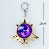 Porte-clés Genshin Impact Eyes of God Métal Haute Qualité Bibelot Mondstadt Liyue Harbor Anime Accessoires Sac Pendentif Porte-clés