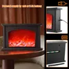 Projector Lamps LED Flame Lantern Lamp Simulation Flame Fireplace Night Light Flameless Light USB Battery Powered Decor Courtyard Living Room 230923