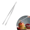 Sushi Tools Kitchen Tweezers Grill Tongs Stainless Steel Long Chef Food Clip BBQ Meat Beef Tong Bar Bartending Tweezer 230922