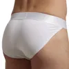 Cuecas sexy alta fenda algodão roupa interior masculina u convexo bolsa tridimensional respirável boxer briefs sissy bikini masculino