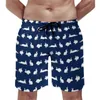 Men's Shorts Gym White Funny Swim Trunks Frenzy Men Quick Drying Surfing Plus Size Beach