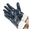 Wegwerphandschoenen Met rubber geïmpregneerd Slijtvast Oliebestendig Waterdicht Antislip Werken Volledige hand Nitril Beschermend