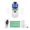 Équipement mince portable Électronique Tens Acupuncture Massage du cou du corps Machine de thérapie numérique pour le dos du cou Masseur de jambes Soins de santé Stimulateur musculaire 230922