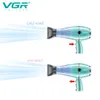 Hair Dryers VGR V452 20002400W AC Motor High Speed Professional Electric Salon Dryer with Concentrator Nozzle 230922