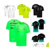 Vêtements de moto F1 Racing T-shirt Été Nouvelle équipe Jersey à manches courtes Le même style Livraison directe personnalisée Automobiles Motos Dh2Tv