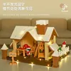 Dolls miniature dollhouse forest family home Simulation Villa furniture accessories living room interaction pretend game kids toys 230922