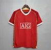 Retro Soccer Jerseys 2006 2007 2008 2009 Rooney Football قمصان 06 07 08 09 Vintage Nani Vidic Berbatov Anderson Tevez Giggs Scholes Cantona Long