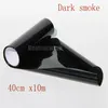 1 Roll lot 40cmx10m Dark black smoked Headlights Tinting Headlamp Tint film Tint Vinyl styling lamp foil graphics DIY274b