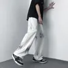 メンズジーンズ2023タイダイカジュアルパンツ（男子夏）アメリカンダークハイストリートスタイルの脚の多用途ナインポイントファッションブランド