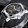Armbandsur Benyar Brand Men's Watches Automatic Mechanical Watch Sport Clock Leather Casual Business Wrist Watch Relogio Masculino 230922