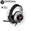 Fones de ouvido ONIKUMA K19 Gaming Headset Fones de ouvido com fio com cancelamento de ruído Fones de ouvido estéreo com microfone 230923