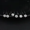 مقاطع الشعر 24pcs ملحقات الزفاف الفاخرة للعروس WomenBridal u-lages hairpin المجوهرات الساحرة نساء دبوس