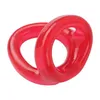 Décoration de fête Réutilisable Soft Sile Penis Lock Ring Cock Retard Dispositif Manches Chasteté Mariage Saint Valentin Anniversaire Pour Hommes Dr Otxq3