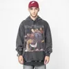 BC American Hiphop Rapper tryckt tröja med huva tvättas och slitna mångsidig jacka252w
