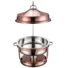 Geschirr-Sets Custom Bronze DES 9,0 l Chafing Dish OEM Design Dishes Südafrika Hochwertiges rundes Chaffing Pour Buffet