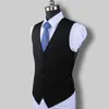 Men's Vests High Quality Slimming Vest Summer Spring Men Casual Suits V-Neck 5 Button Mens Waistcoat Splice Dress Formal Wedding S