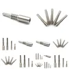 Autres outils à main Titanium Nectar Collector Tip Nail 10mm 14mm 18mm inversé Grade 2 Ti pour la livraison de goutte de verre Home Garden DHD7J